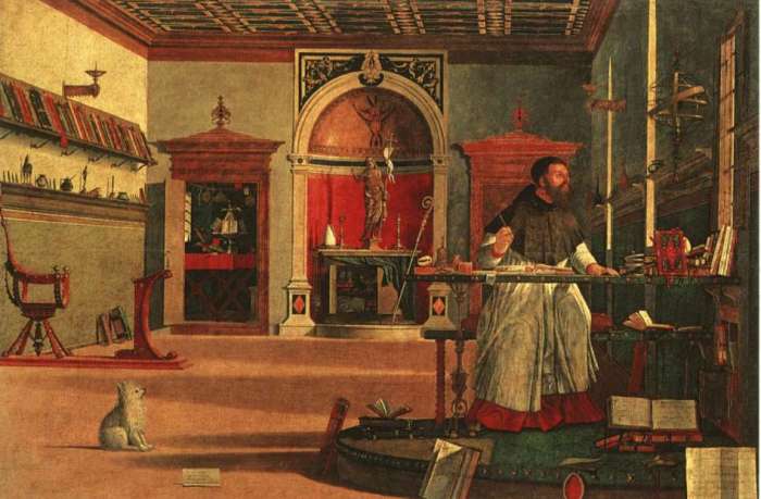 Vittore Carpaccio - Saint Augustine